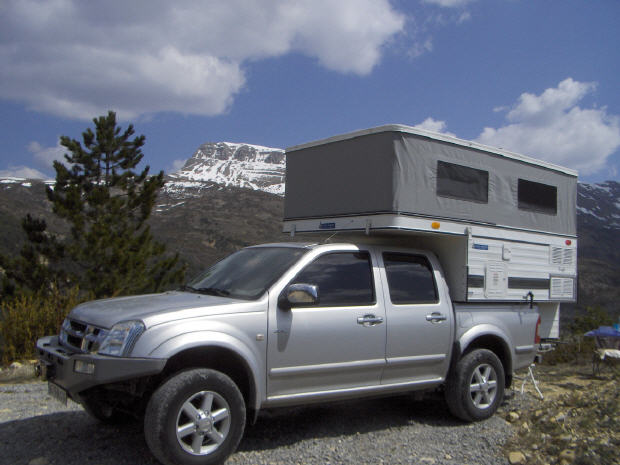 Isuzu d-max mit four-wheel eagle